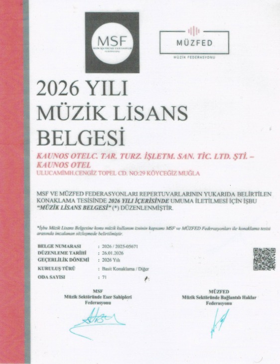 MÜZİK LİSANS BELGESİ 2026